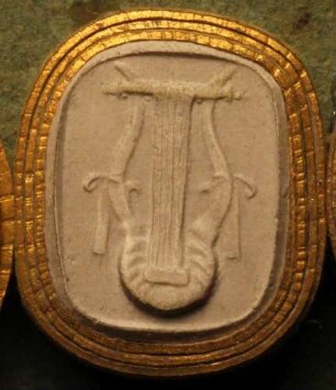Die Leier des Apollo (Daktyliothek, Erstes Mythologisches Tausend)