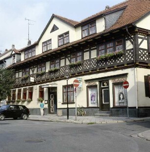 Arnstadt. Haus zum Ritter. Eingangsseite