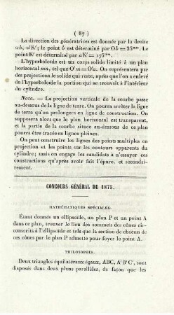 Concours général de 1875.