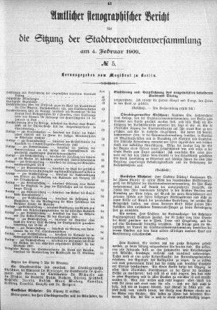 No. 5, 04.02.1909