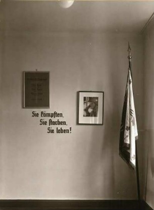 Meißen. 2. Volksschule. Ehrenmal für die Gefallenen im Ersten Weltkrieg 1914/1918
