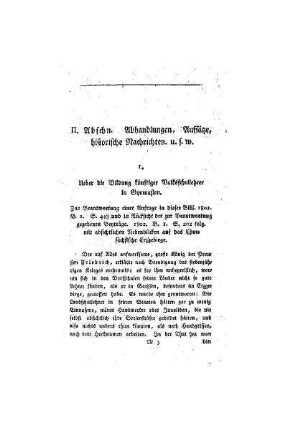 Ueber die Bildung künftiger Volksschullehrer in Gymnasien