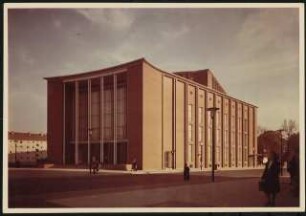 Schauspielhaus, Bochum: Aussenansicht Eingangsseite