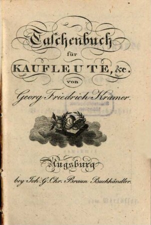 Taschenbuch für Kaufleute