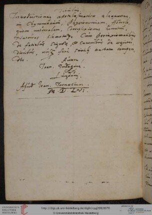 Johannes de Indagine, Introductiones apotelesmaticae elegantes in chyromantiam (Auszüge)