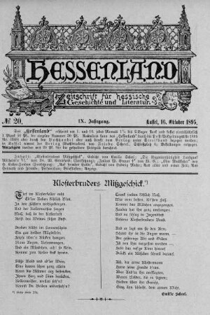 No. 20, 16. Oktober 1895