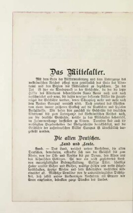 Die alten Deutschen