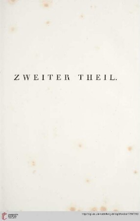 Zweiter Theil