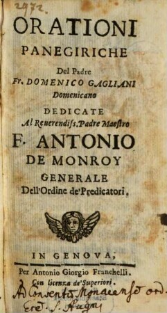 Orationi panegiriche
