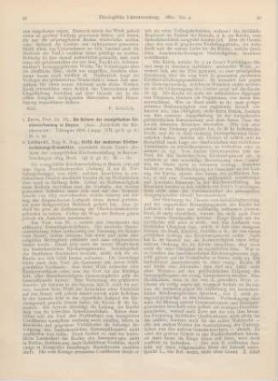 95-97 [Rezension] Zorn, Ph., Die Reform der evangelischen Kirchenverfassung in Bayern