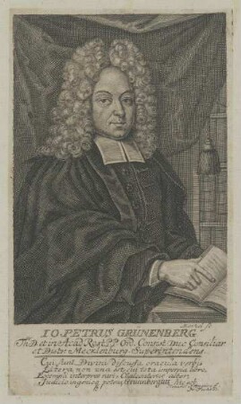 Bildnis des Io. Petrus Grünenberg