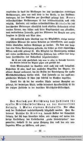 IV. Kapitel