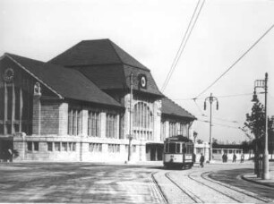 Darmstadt. Hauptbahnhof (1908-1912, F. Pfützer)