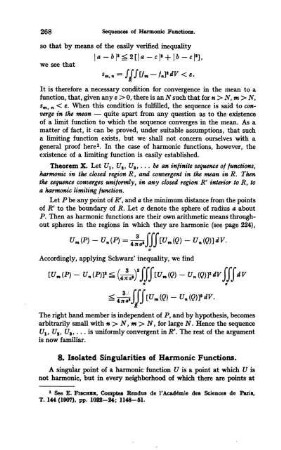 8. Isolated Singularities of Harmonic Functions.