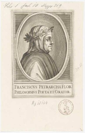 Bildnis des Franciscvs Petrarcha