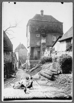 An der Stadtmauer in Sulzfeld