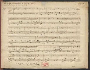 Ein Musikant. Auszüge; pf; Es-Dur
