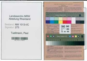 Entnazifizierung Paul Tuellmann , geb. 22.06.1903 (Gastwirt)