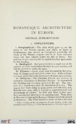 Romanesque architecture in Europe