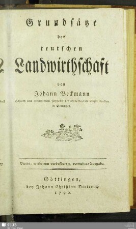 Grundsätze der teutschen Landwirthschaft
