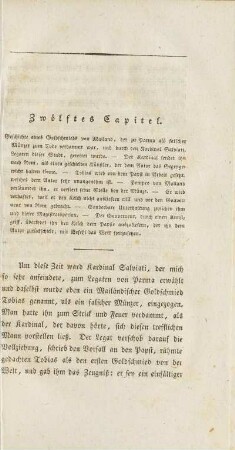 Zwölftes Capitel
