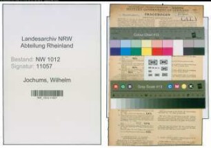 Entnazifizierung Wilhelm Jochums , geb. 06.08.1902 (Kaufmann)