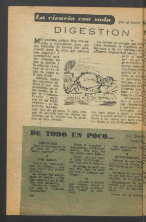 Digestión : La ciencia con soda