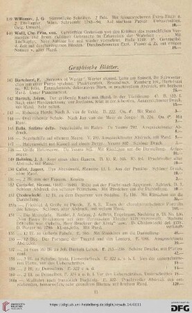 Graphische Blätter (Nr. 141 - 243)