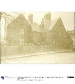 Salem, 54, Turner Street, House of Seven Gables / Turner House