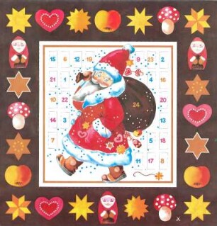 Adventskalender "Weihnachtsmann"