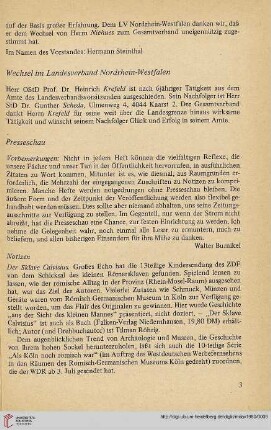 Presseschau