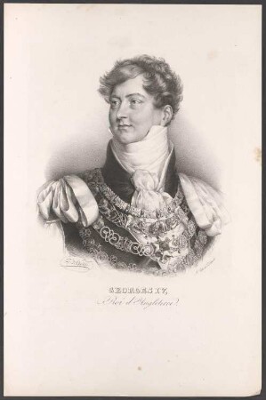 Porträt Georg IV., König von Großbritannien (1762-1830)