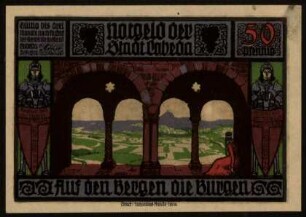 50 Pfennig Notgeld der Stadt Lobeda