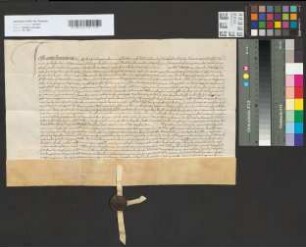Revers eines Zollaufsehers Mathias Rampelman zu Rheinberg.
