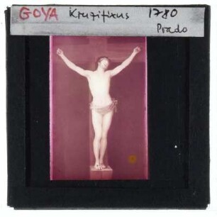 Goya, Christus am Kreuz