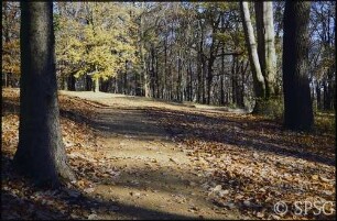 Potsdam, Park Sanssouci, Ruinenberg, Parkansicht.