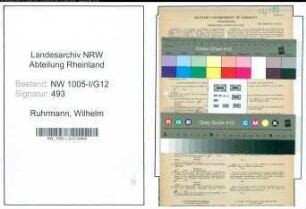 Entnazifizierung Wilhelm Ruhrmann , geb. 05.07.1905 (Aushilfsarbeiter)