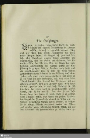 IV. Die Salzburger