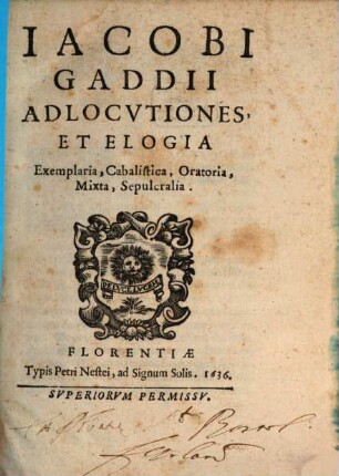 Adlocutiones et elogia