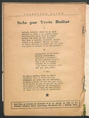 Solo por verte bailar