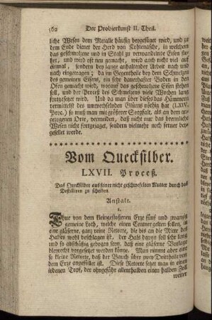 Vom Quecksilber.