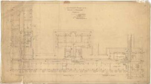 Billing, Hermann; Singen; Krankenhaus - Grundriss Keller