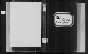 Pfaffenrot, katholische Gemeinde: Heiratsbuch 1810-1869