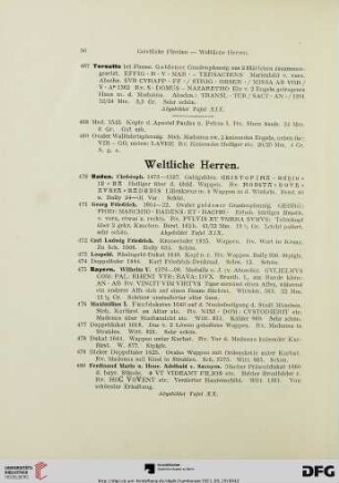 Weltliche Herren (Nr. 470-652)