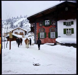 Mittenwald: rotes Haus, Im Gries
