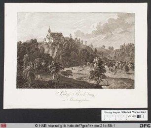 Schloss Rochsburg im Schönburgischen.