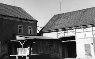 Wilsdruff-Herzogswalde. Dorfmühle, Hofansicht