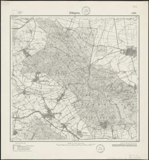 Meßtischblatt 2088 : Eldagsen, 1931 : Eldagsen. - Aufn. 1896, einz. Nachtr. 1926, gedr. [19]31. - 1:25000. - [Berlin]: Reichsamt für Landesaufnahme, 1931. - 1 Kt.