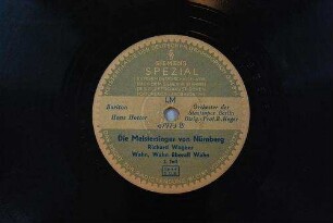 Die Meistersinger von Nürnberg : Wahn, Wahn überall Wahn; 2. Teil / Richard Wagner