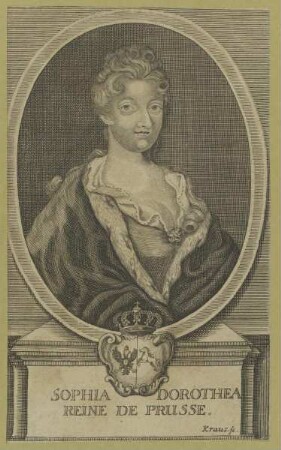 Bildnis von Sophia Dorothea, Reine de Prusse